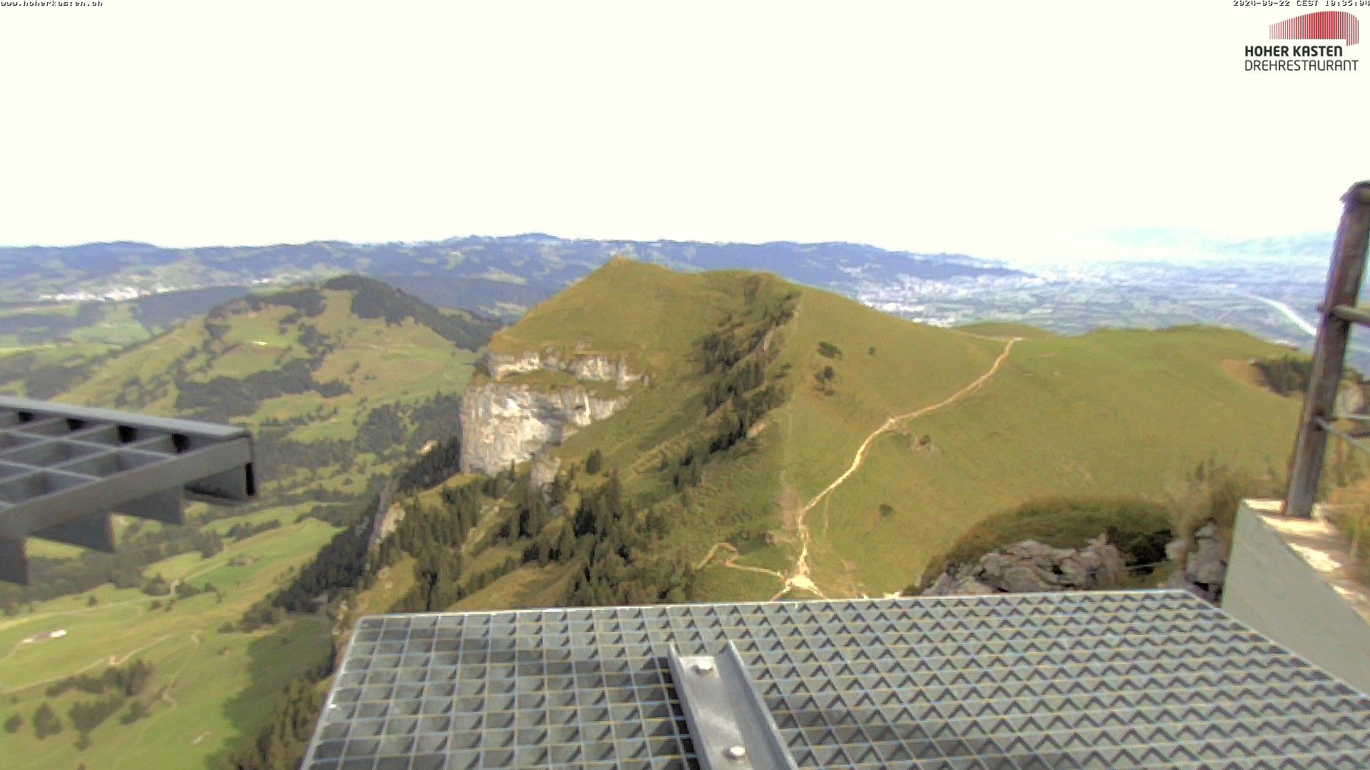 Altstätten: Aussicht Richtung Bodensee und Bregenz