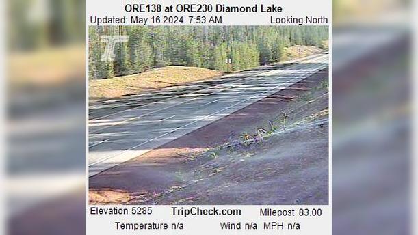 Traffic Cam Douglas County: ORE138 at ORE230 Diamond Lake
