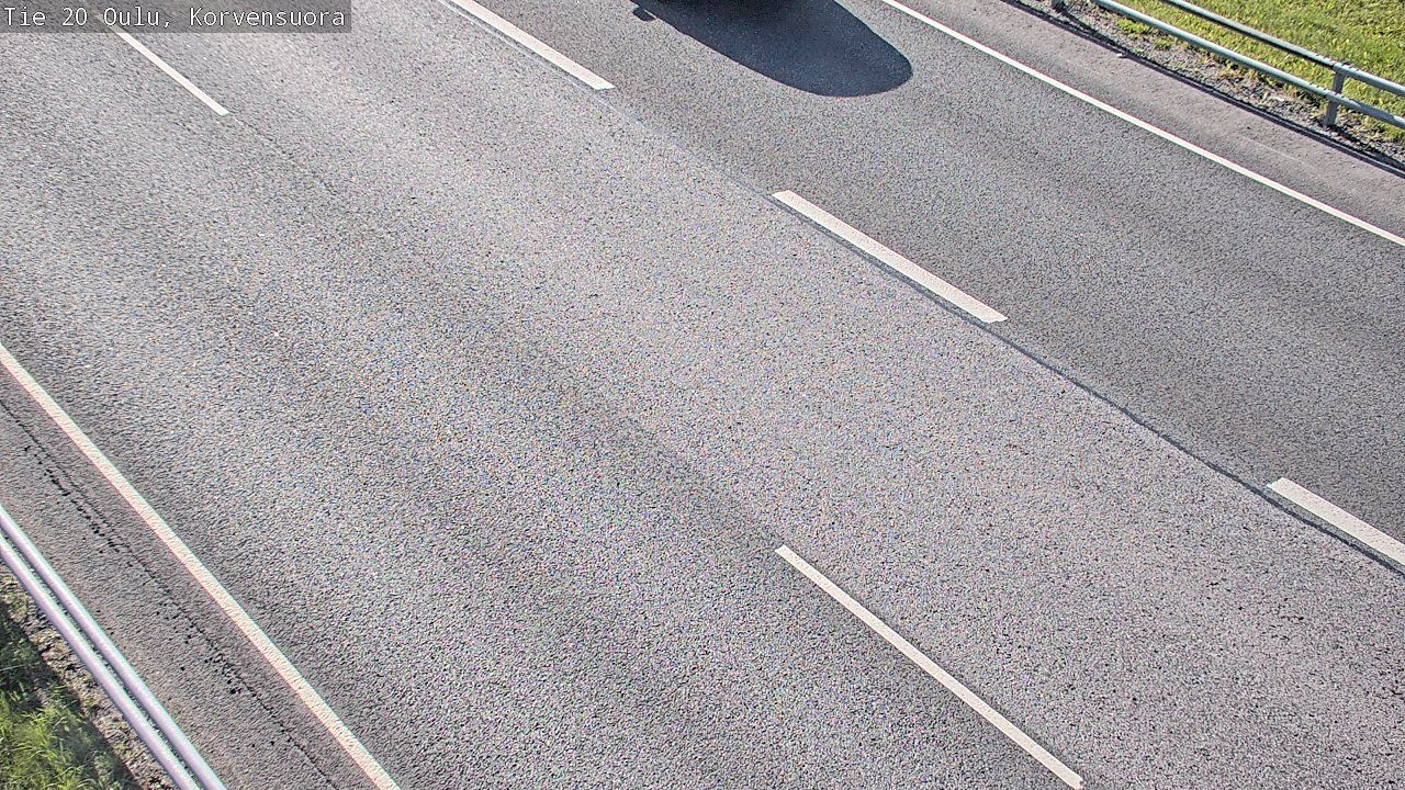 Traffic Cam Oulu: Tie20 Korvensuora - Tienpinta
