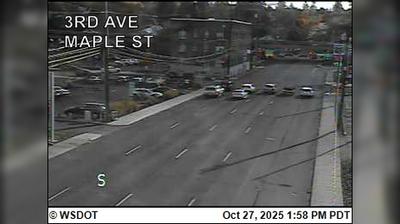 Maple & 3rd Spokane: Scenic Traffic Watch Maple & 3rd Spokane: Scenic Traffic Watch