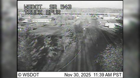 Traffic Cam Surrey: SR 543 at MP 0.9: Truck Spur
