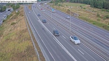 Traffic Cam Rinkeby-Kista stadsdelsomrade: Tpl Ärvinge södra