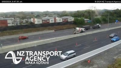 Franklin › South: SH1 Park Estate Rd Overbridge