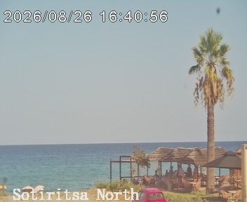 Traffic Cam Agiokampos › East: Aegean Sea