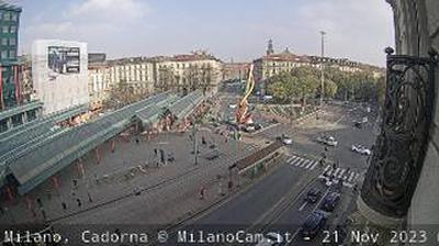 Milan webcam in real time