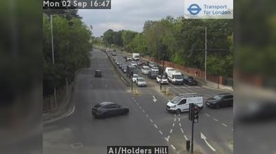 Holders Hill Traffic and Landscape, London