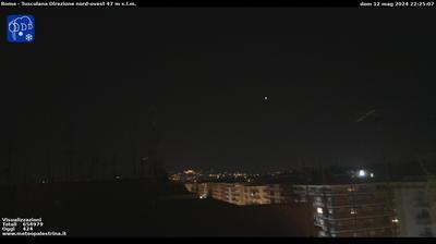 immagine della webcam nei dintorni di Castel Romano: webcam Roma Cinecitta'