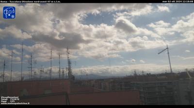 immagine della webcam nei dintorni di Colonna: webcam Roma Cinecitta'