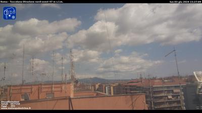 immagine della webcam nei dintorni di Roma Monte Verde: webcam Roma Cinecitta'