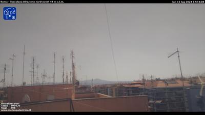 immagine della webcam nei dintorni di Casal Palocco: webcam Roma Cinecitta'