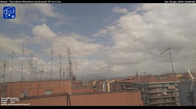 immagine della webcam nei dintorni di Genzano di Roma: webcam Roma Cinecitta'