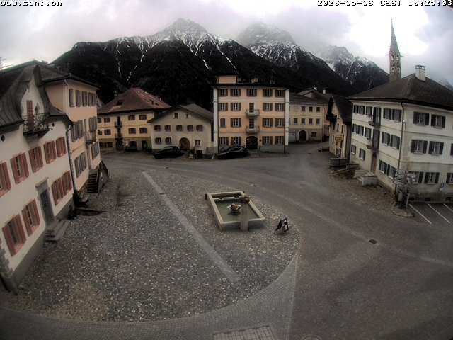 Sins (Sent): Graubünden, Schweiz