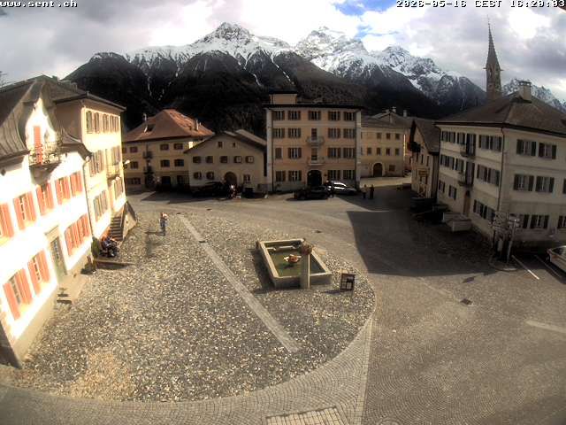 Sins (Sent): Graubünden, Schweiz