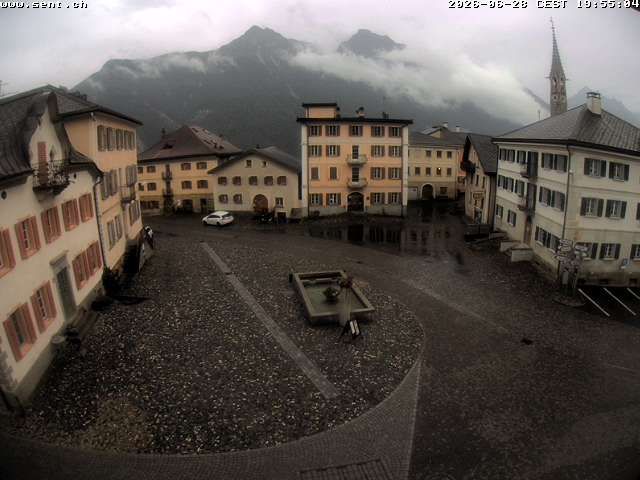 Sins (Sent): Graubünden, Schweiz