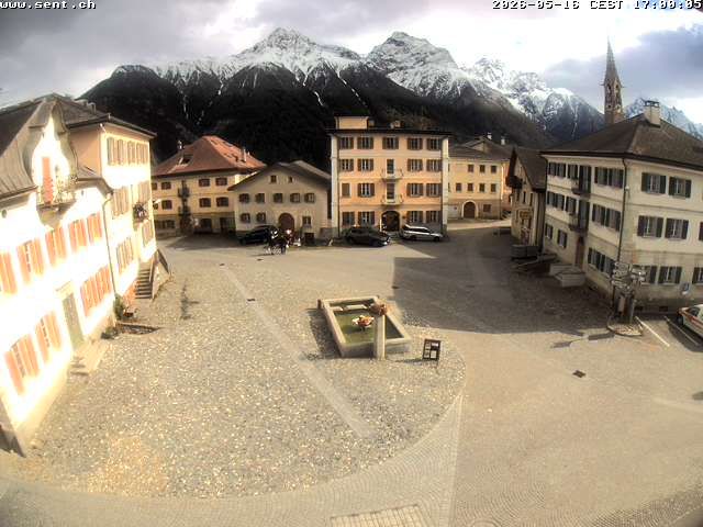 Sins (Sent): Graubünden, Schweiz