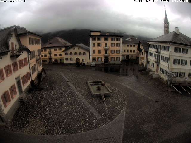 Sins (Sent): Graubünden, Schweiz