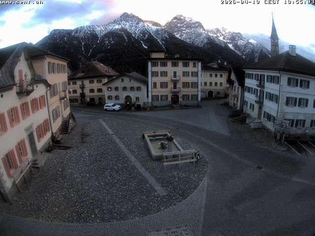 Sins (Sent): Graubünden, Schweiz