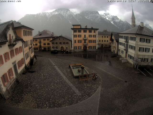 Sins (Sent): Graubünden, Schweiz