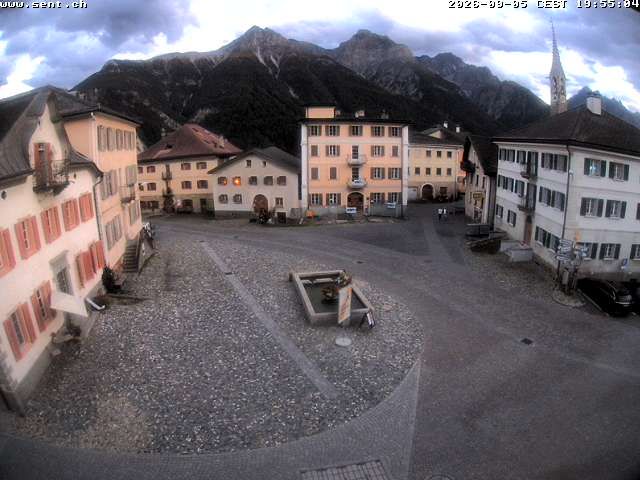 Sins (Sent): Graubünden, Schweiz