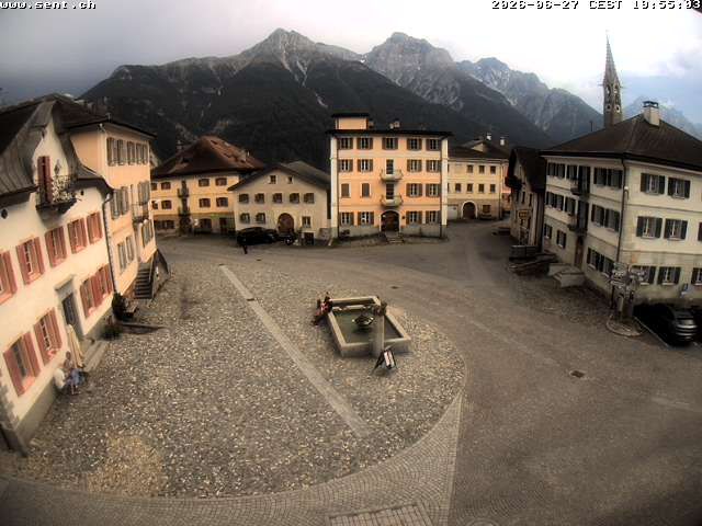 Sins (Sent): Graubünden, Schweiz