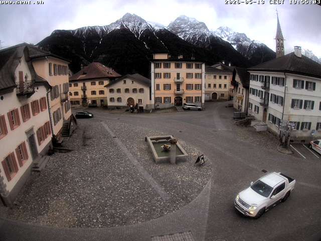Sins (Sent): Graubünden, Schweiz