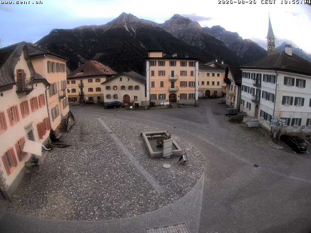 Sins (Sent): Graubünden, Schweiz