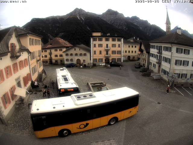 Sins (Sent): Graubünden, Schweiz