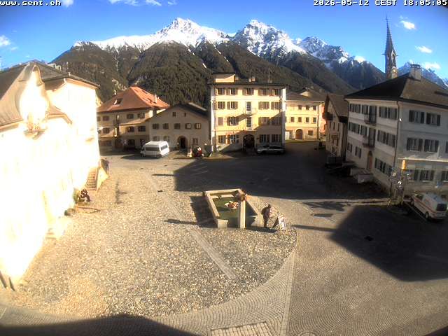 Sins (Sent): Graubünden, Schweiz