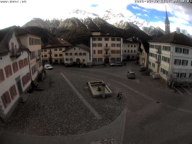 Sins (Sent): Graubünden, Schweiz