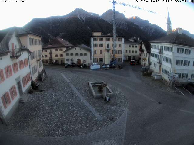 Sins (Sent): Graubünden, Schweiz