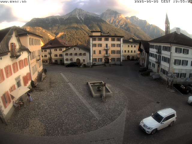 Sins (Sent): Graubünden, Schweiz