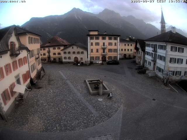 Sins (Sent): Graubünden, Schweiz