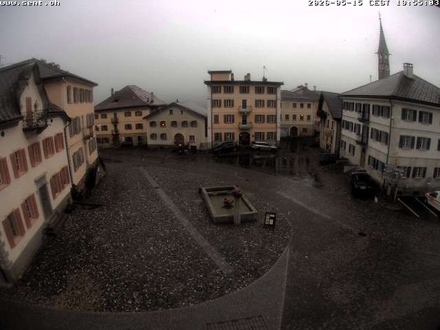 Sins (Sent): Graubünden, Schweiz