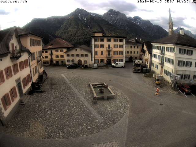 Sins (Sent): Graubünden, Schweiz