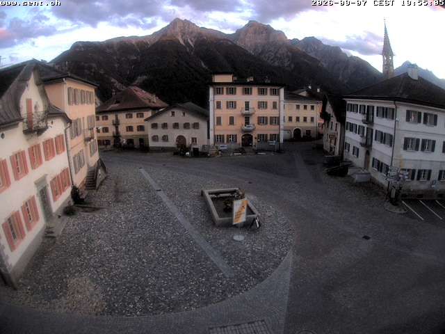 Sins (Sent): Graubünden, Schweiz