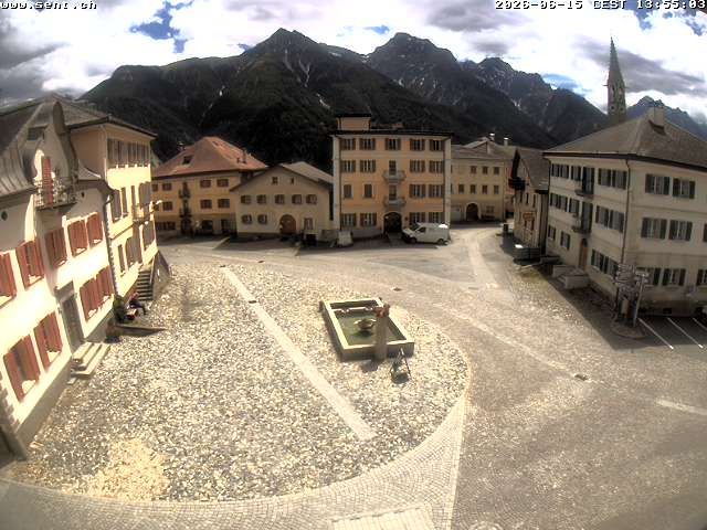 Sins (Sent): Graubünden, Schweiz