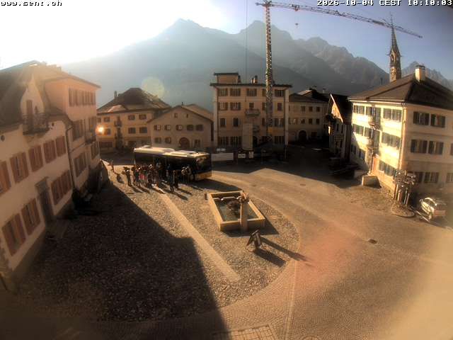 Sins (Sent): Graubünden, Schweiz