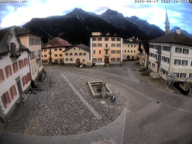 Sins (Sent): Graubünden, Schweiz
