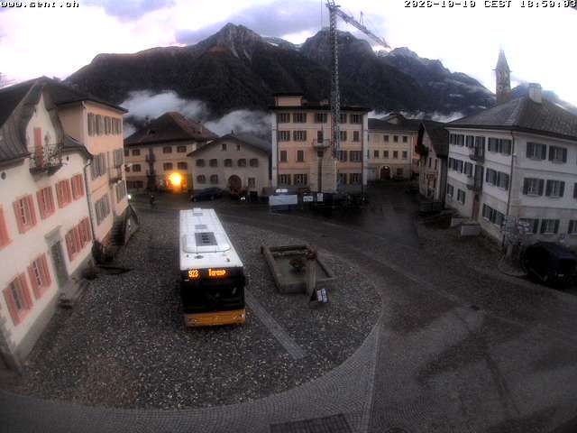 Sins (Sent): Graubünden, Schweiz