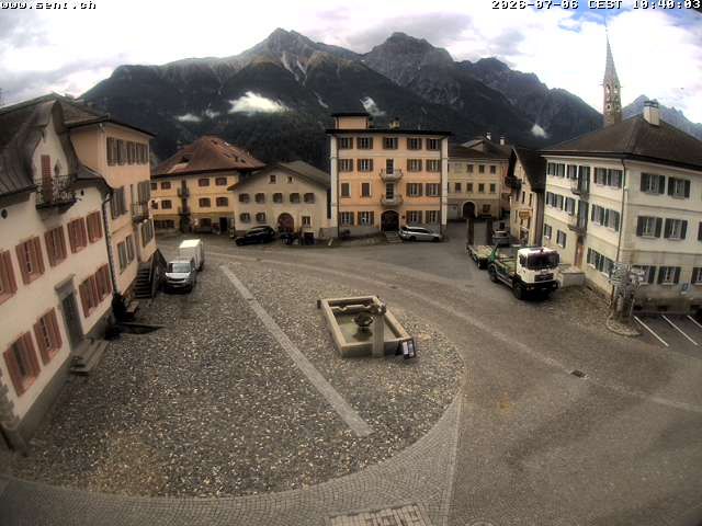 Sins (Sent): Graubünden, Schweiz
