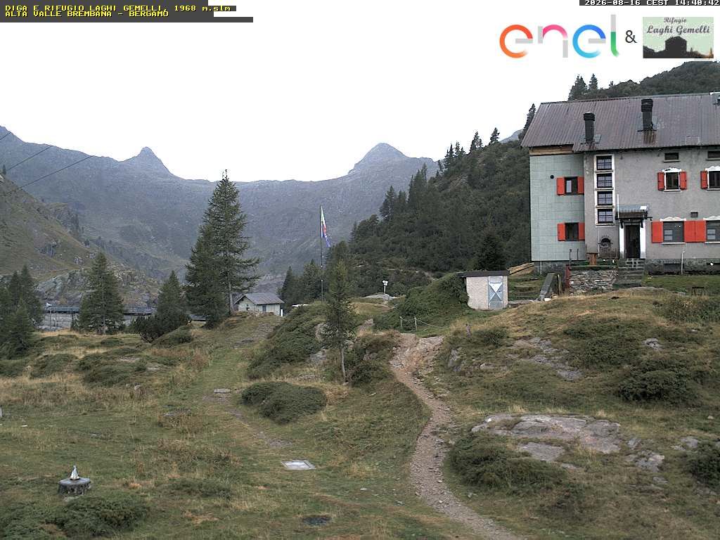 Traffic Cam Branzi: Rifugio Laghi Gemelli