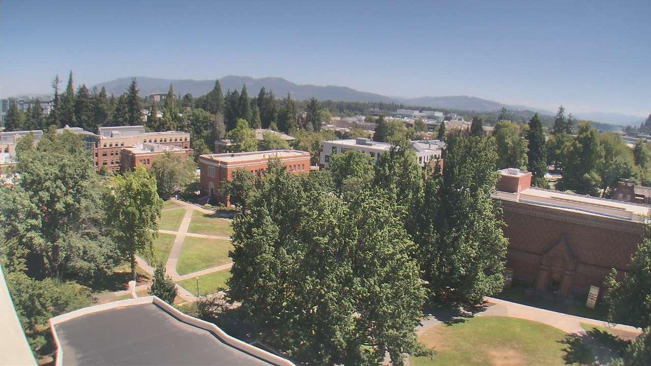Campus View Eugene Cityscape Live cam