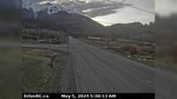 Sparwood > South-East: Hwy 3 at - weigh scale, about 2 km west of the Alberta border, looking south-east - Current