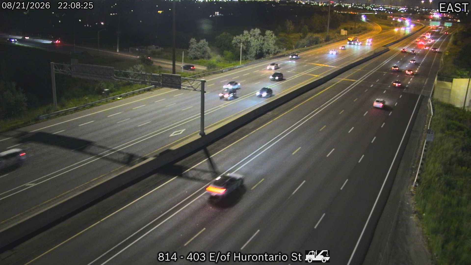 Traffic Cam Mississauga: Highway 403 near Central Parkway East