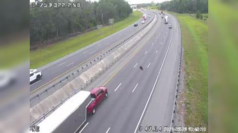 Traffic Cam Lake Panasoffkee: I-75 @ MM 322.2 NB