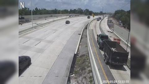 Traffic Cam Tampa Heights: I-275 NB at I-4 Ramp