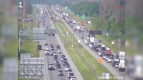 Traffic Cam Lakeland: I-4 at Polk Pkwy