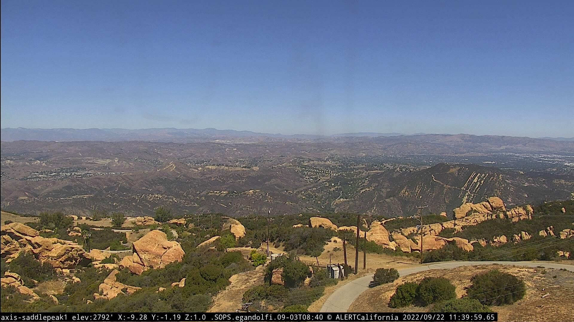 Traffic Cam Topanga: Saddle Peak