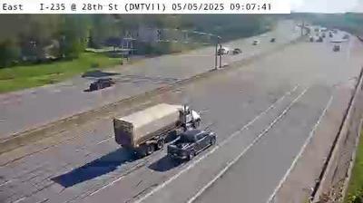 Des Moines Traffic: I-235 @ 28th St