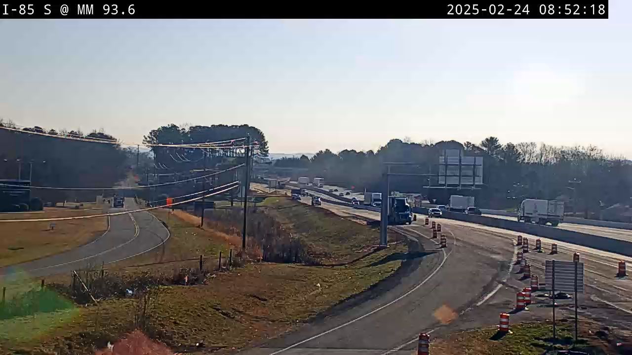 Traffic Cam Forest Lake Homes: I-85 S @ MM 93.6 (Exit)